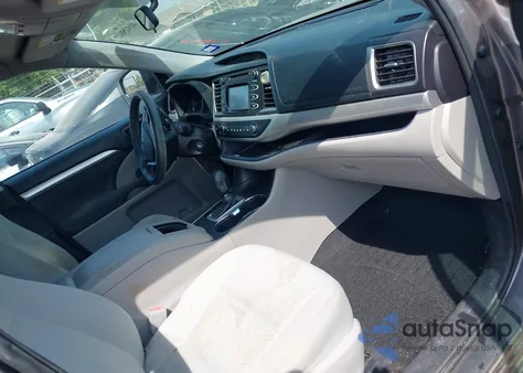 2016 Toyota Highlander Le V6 from USA, damaged, VIN 5TDZKRFH0GS177710